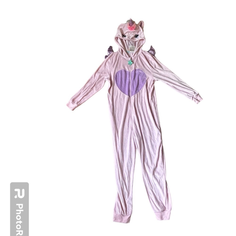 Velvety unicorn costume